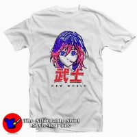 Cute UO New World Japan Anime Graphic T-Shirt