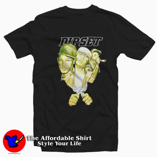 Dipset Camron Juelz Santana Jr Writer Graphic Tshirt 500x500 Dipset Cam'ron Juelz Santana Jr Writer Graphic T Shirt On Sale