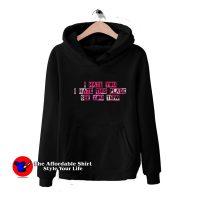 I Hate You I Hate This Place Graphic Unisex Hoodie