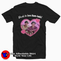 It's Ok To Love Them Both Team Conrad Graphic T-Shirt