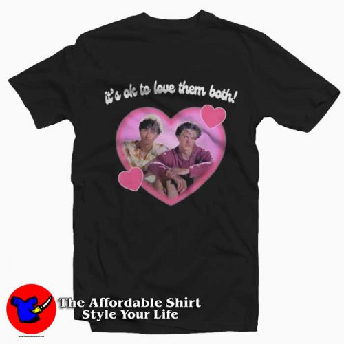 Its Ok To Love Them Both Team Conrad Graphic Tshirt 500x500 It's Ok To Love Them Both Team Conrad Graphic T Shirt On Sale