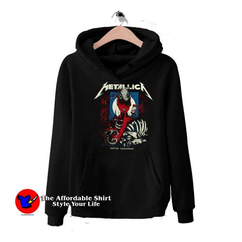 Metallica Enter Sandman Album Graphic Hoodie 500x500 Metallica Enter Sandman Album Graphic Hoodie On Sale