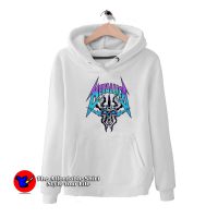 Metallica Pastel Ombre Horned Skull Graphic Hoodie