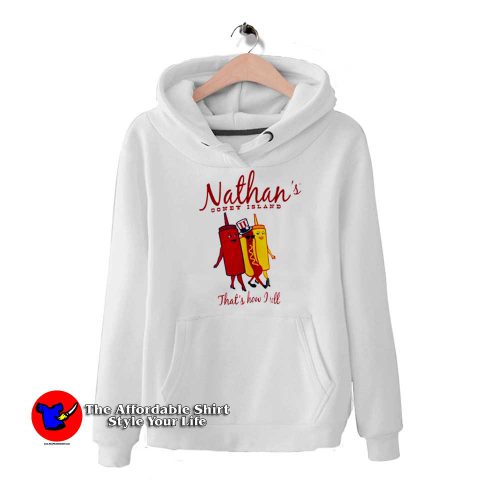 Nathans Coney Island Thats Howl Graphic Hoodie 500x500 Nathans Coney Island That's Howl Graphic Hoodie On Sale