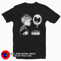 Peanuts WuTang Wu Memorial Tribute Record T-Shirt