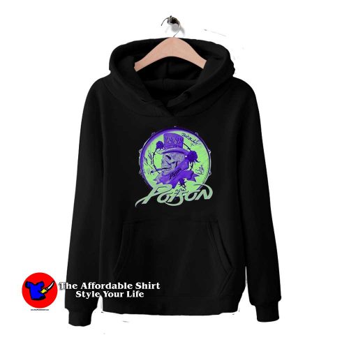 Poison Logo And Glow Skull Graphic Unisex Hoodie 500x500 Poison Logo And Glow Skull Graphic Unisex Hoodie On Sale