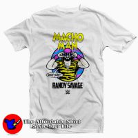 Randy Savage WWE Macho Man Retro Graphic T-Shirt