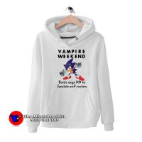 Sonic Vampire Weekend No To Fascism And Racism Hoodie