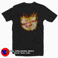 Vintage Wu Tang Clan Flames Graphic T-Shirt