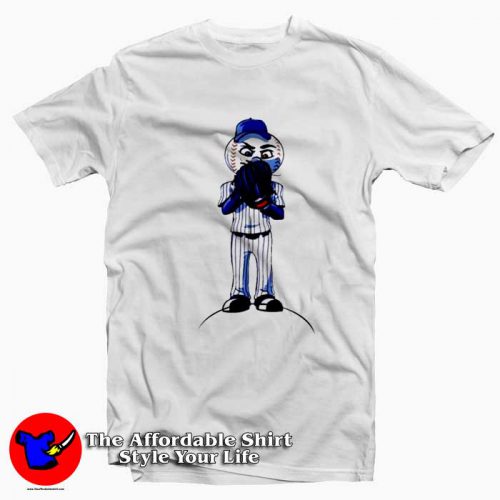 We Gotta Believe Mr Met Baseball Mascot Graphic Tshirt 500x500 We Gotta Believe Mr Met Baseball Mascot Graphic T Shirt On Sale