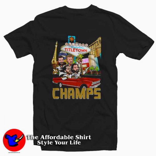 Welcome Fallout titletown Las Vegas Champs Tshirt 500x500 Welcome Fallout titletown Las Vegas Champs T Shirt On Sale