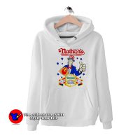 Chestnut Nathans Hot Dog Eating Contest Graphic Hoodie