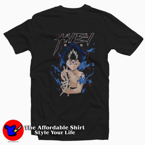 Yu Yu Hakusho Hiei Graphic Unisex Tshirt 500x500 Yu Yu Hakusho Hiei Graphic Unisex T Shirt On Sale