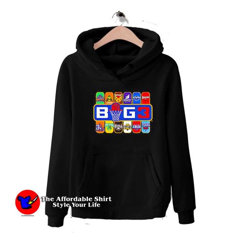 Big3 Logo Ice Cube Bassketball Graphic Hoodie 500x500 Big3 Logo Ice Cube Bassketball Graphic Hoodie On Sale