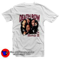 Burgundy 5s Shirt Death Row Records Graphic T-shirt