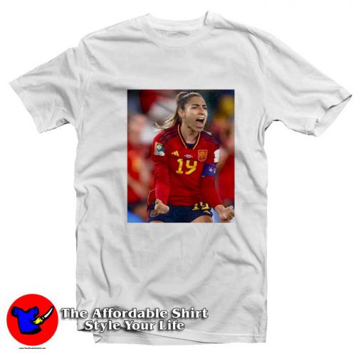 Carmona Olga Spanish Champions World Cup Tshirt 500x500 Carmona Olga Spanish Champions World Cup T Shirt On Sale