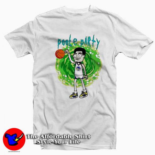 Funny Jordan Poole x Rick And Morty Parody Tshirt 500x500 Funny Jordan Poole x Rick And Morty Parody T Shirt On Sale