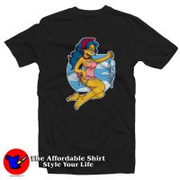 Funny The Simpsons Sexy Marge Graphic T-Shirt