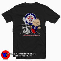 Funny Winnipeg Jets Snoopy And Charlie Brown T-Shirt