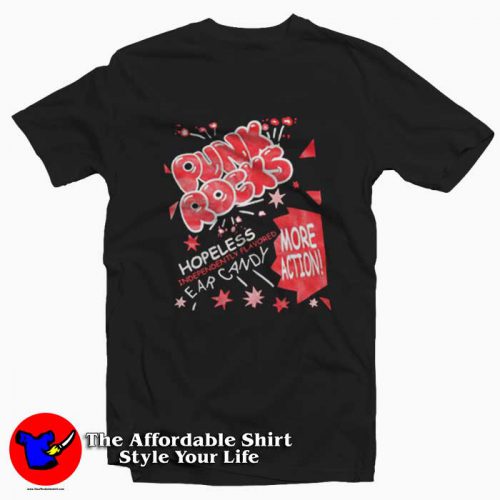 Hopeless Records Punk Pop Rocks Graphic Tshirt 500x500 Hopeless Records Punk Pop Rocks Graphic T Shirt On Sale