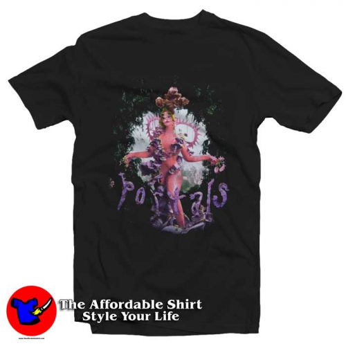 Melanie Martinez Portals Album Graphic Tshirt 500x500 Melanie Martinez Portals Album Graphic T Shirt On Sale