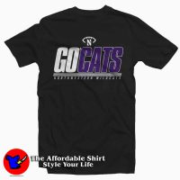 Northwestern Wildcats Go Cats Graphic T-Shirt