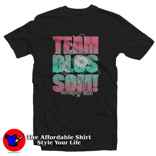 Powerpuff Girls Team Blossom Graphic Unisex Tshirt 500x500 Powerpuff Girls Team Blossom Graphic Unisex T Shirt On Sale