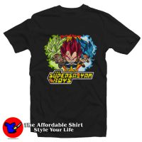 Powerpuff The Super Saiyan Boys Funny T-Shirt