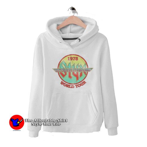 STYX World Tour 1978 Graphic Unisex Hoodie 500x500 STYX World Tour 1978 Graphic Unisex Hoodie On Sale