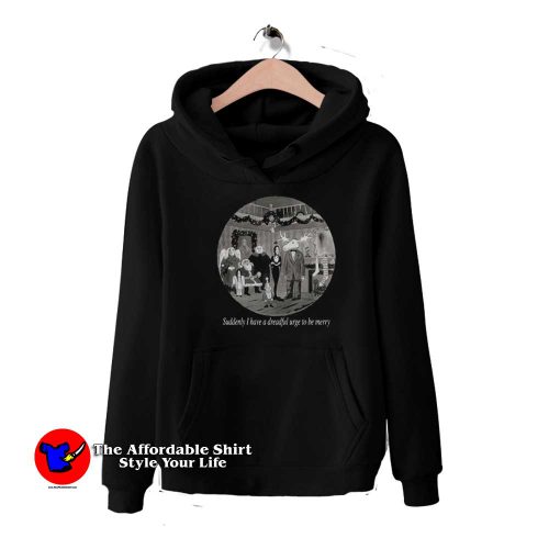 The Addams Family Holiday Graphic Hoodie 500x500 The Addams Family Holiday Graphic Hoodie On Sale