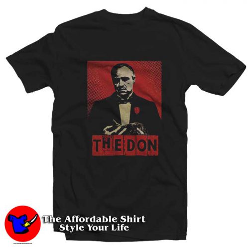 The Godfather The Don Graphic Tshirt 500x500 The Godfather The Don Graphic T shirt On Sale