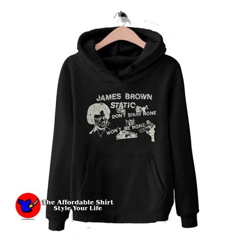 Vintage James Brown Static Graphic Hoodie 500x500 Vintage James Brown Static Graphic Hoodie On Sale