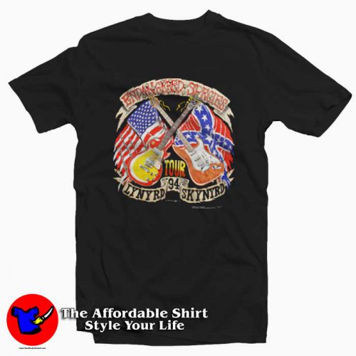 Vintage Lynyrd Skynyrd Endangered Tour Tshirt 500x500 Vintage Lynyrd Skynyrd Endangered Tour T Shirt On Sale