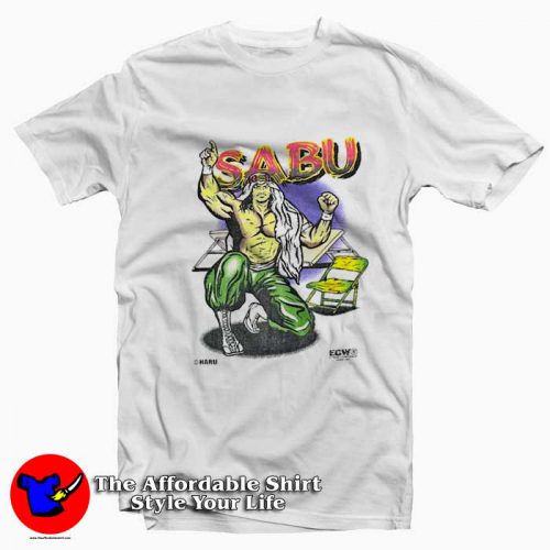 Vintage Sabu ECW Homicidal Graphic Tshirt 500x500 Vintage Sabu ECW Homicidal Graphic T Shirt On Sale