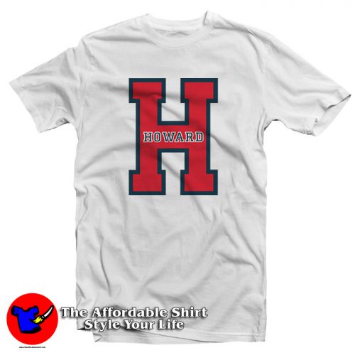 Howard University H Letter T Shirt 500x500 Howard University H Letter T Shirt