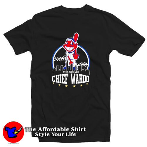 1915 Forever Chief Wahoo T Shirt 500x500 1915 Forever Chief Wahoo T Shirt