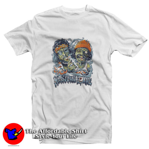 Cheech And Chong Zombie T Shirt 500x500 Cheech And Chong Zombie T Shirt