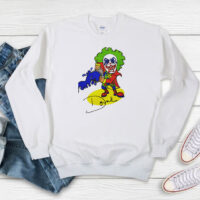 Doink The Clown Drawing Sweatshirt