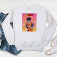 Dragon Ball Z X Lil Mosey Hip Hop Rapper Sweatshirt