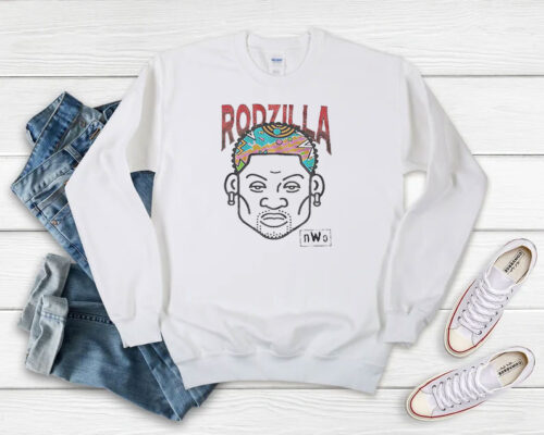 Fan Art Rodzilla Dennis Rodman Sweatshirt 500x400 Fan Art Rodzilla Dennis Rodman Sweatshirt