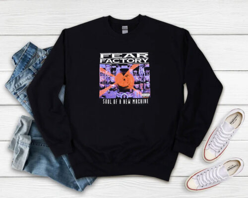 Fear Factory Soul Of A New Machine Sweatshirt 500x400 Fear Factory Soul Of A New Machine Sweatshirt