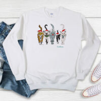 Florida Christmas Cats Sweatshirt