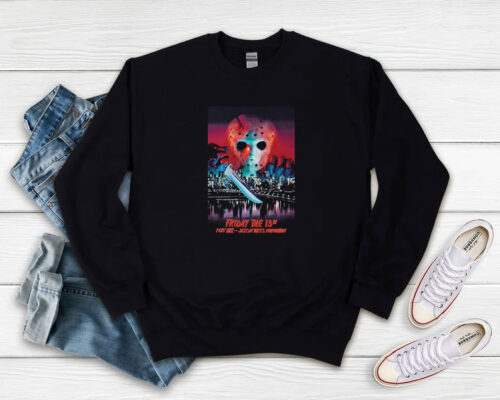 Friday The 13th Part VIII Movie Sweatshirt 500x400 Friday The 13th Part VIII Movie Sweatshirt