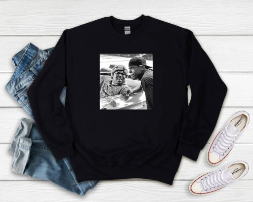 Friday The Movie Smokey Big Worm Sweatshirt 500x400 Friday The Movie Smokey Big Worm Sweatshirt