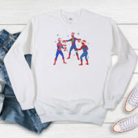 Funny Avengers Spiderman Christmas Sweatshirt