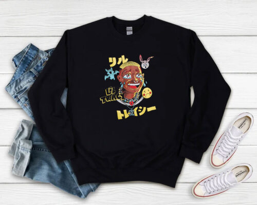 Funny Lil Tracy Cartoon Tears Graphic Sweatshirt 500x400 Funny Lil Tracy Cartoon Tears Graphic Sweatshirt