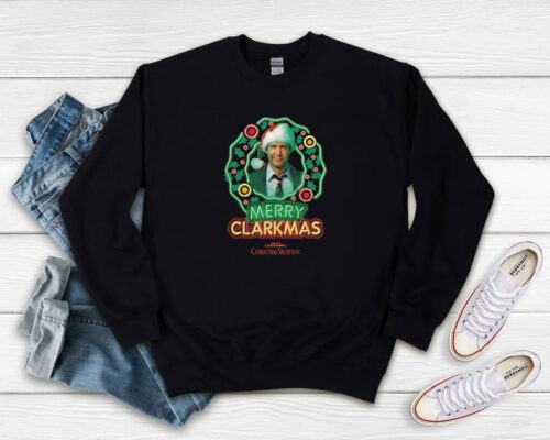 Funny Merry Clarkmas Griswold Sweatshirt 500x400 Funny Merry Clarkmas Griswold Sweatshirt