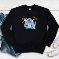 Funny Stitch Crying And Scrump Sweatshirt