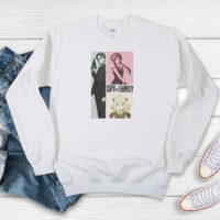 Funny Trio Panel Girls Spy X Family Sweatshirt