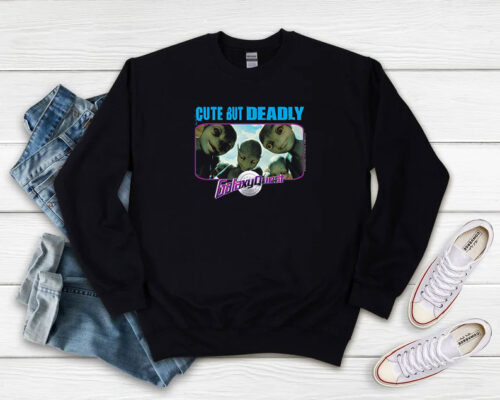 Galaxy Quest Cute But Deadly Graphic Sweatshirt 500x400 Galaxy Quest Cute But Deadly Graphic Sweatshirt